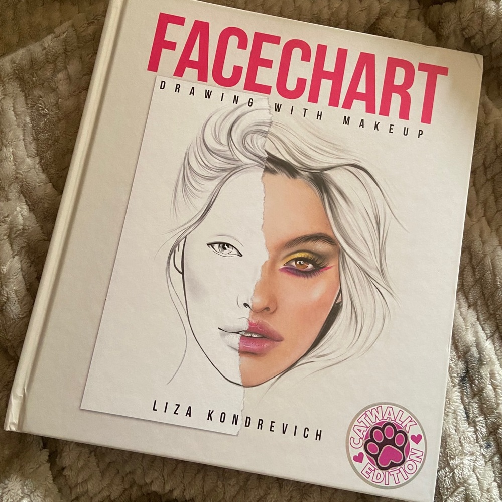 Facechart Drawing with Makeup Catwalk Edition